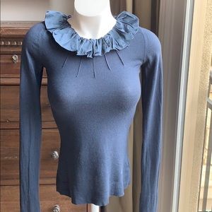 Burberry cashmere blend knit top